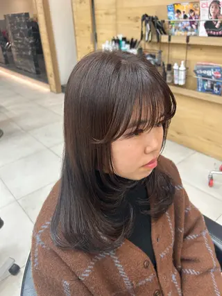 セミロング 🖤韓国風顔周り / TAMAMI🖤のヘアスタイル
