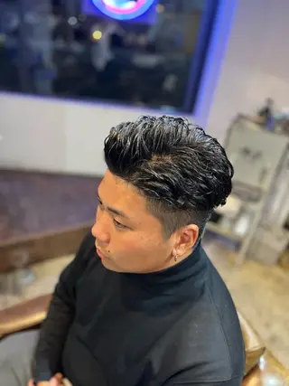 ショート メンズ美容室HIGE barber shop所属・中川 響揮のヘアスタイル