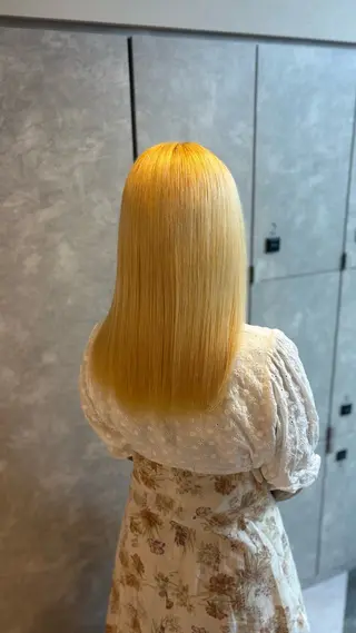 ロング カラー ガルボヘアー心斎橋店所属・心斎橋/髪型整形美容 師/カット/カラーのヘアスタイル