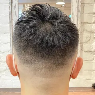 メンズ ショート Hair make ONE  008所属・メンズ/フェード/ バーバー/盛山大地のヘアスタイル