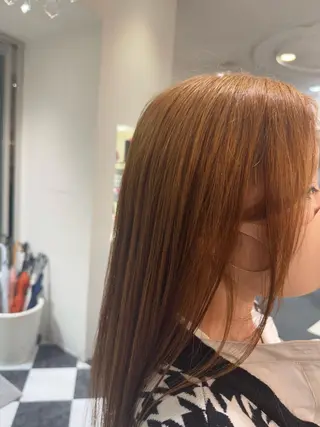 ロング カラー 今野 優のヘアスタイル