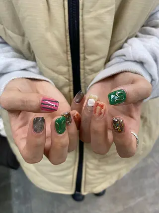 ネイル nable.所属・栗林 実莉のネイルデザイン