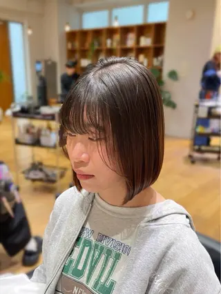 ショート パーマ 縮毛矯正/レイヤー 🌙ひかるのヘアスタイル