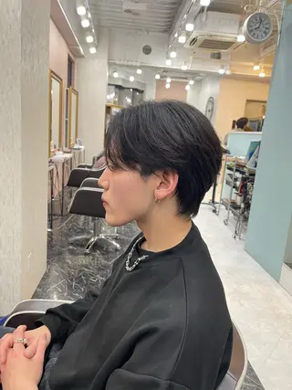 メンズ 亀川蓮 Agu hairのヘアスタイル