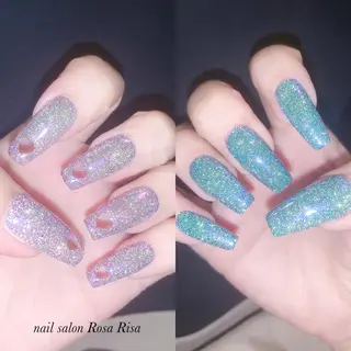 ロング ネイル ネイルスタジオ シェイクユアハンズのネイルデザイン