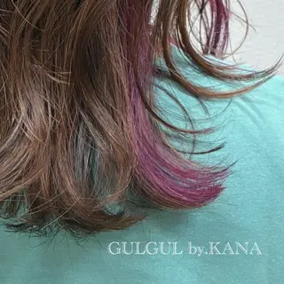 カラー 上品透け感🫧大人 シアー🌸カナ🌸のヘアスタイル