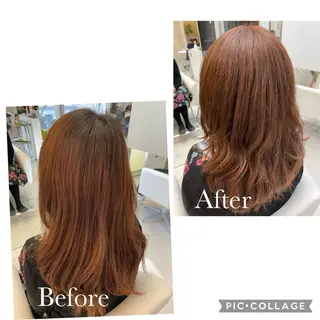 カラー 山本 菜月のヘアスタイル