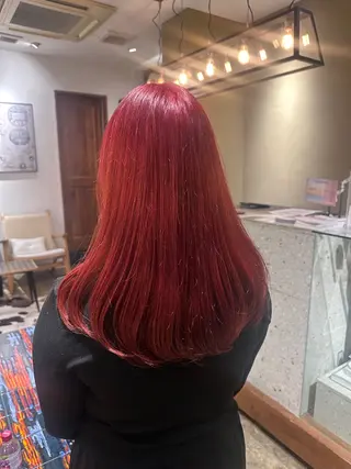 カラー YUI/レイヤー/ ハッシュカットのヘアスタイル