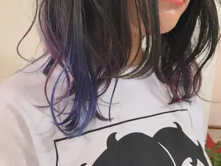 カラー SAKURA 原宿所属・なかの たくみのヘアスタイル