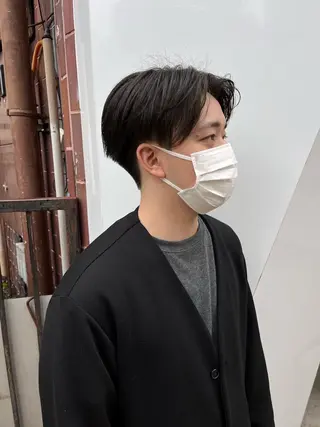 ショート 武井 弘希 ブリーチなしカラー✨のヘアスタイル