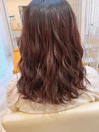 ロング カラー ヘアアレンジ Design Color🐰アユミのヘアスタイル