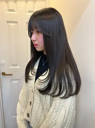 ロング yuka/ロング/ レイヤーカットモデルのヘアスタイル