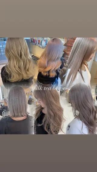 ロング 🦋森田さち /ハイトーン🦋のヘアスタイル