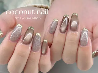 ネイル 神田 ココナッツのネイルデザイン