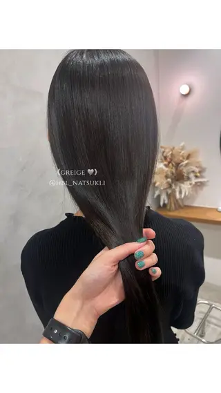 ロング Natsuki 土曜はヘアのみのマツエク・マツパデザイン