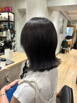 ミディアム カラー 🎀Maho🎀ボブ × 髪質改善のヘアスタイル