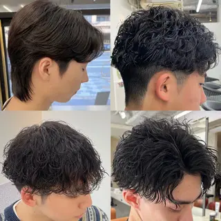 パーマ メンズ 京橋/大阪/ 束感マツエク/マツパのマツエク・マツパデザイン
