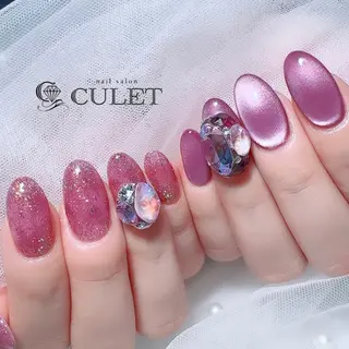 ネイル CULET NATSU🍀のネイルデザイン