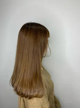 ロング 髪質改善×艶カラー Haruのヘアスタイル