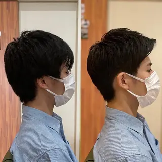 ショート BARBER SHOP HINA所属・BARBERSHOP HINAのヘアスタイル