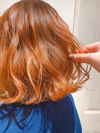 ショート カラー 髪質改善×矯正🫧 韓国ヘアasamiのヘアスタイル