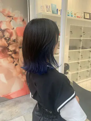 ミディアム カラー なりたいを叶える /町野 朝哉のヘアスタイル