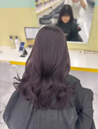 カラー ブリーチなし🫧韓国 🫧HANA🫧のヘアスタイル