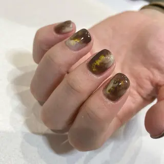ネイル NINEnami ニュアンスネイルのネイルデザイン