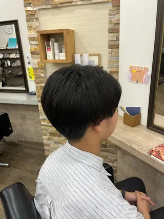 ショート 薮内 香保里のヘアスタイル