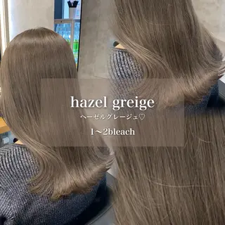 ロング カラー 淡色/ワンホンヘア 🤍MINORIのヘアスタイル