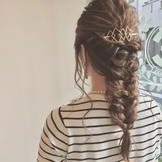 ヘアアレンジ ＨＩ ROのヘアスタイル