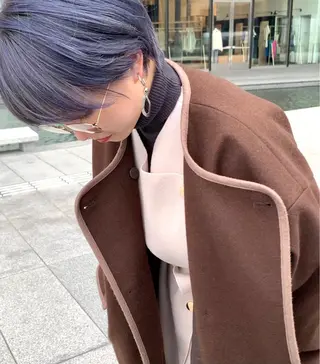 ショート 福山 晴香のヘアスタイル