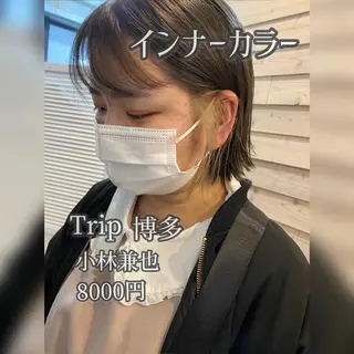 ミディアム カラー DopeLIT モデル募集中のヘアスタイル