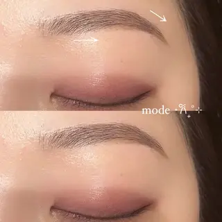 アイブロウ eyelist syuriのヘアスタイル