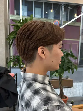 ショート カラー メンズ いちか🤍 COQU千葉のヘアスタイル