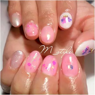 ネイル 下妻市ﾈｲﾙｻﾛﾝ M_styleのネイルデザイン