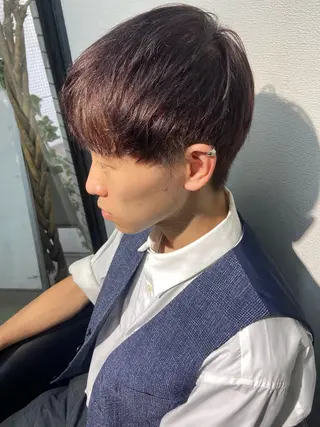 ショート メンズ 瀧下 唯のヘアスタイル