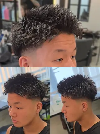 メンズ ショート Lapis 名古屋駅前店所属・LEN名古屋/パーマ 海外ヘア/メンズ特化のヘアスタイル