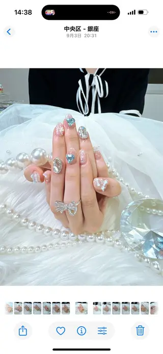 ネイル クイーンズネイル銀座所属・Queeens nailのネイルデザイン