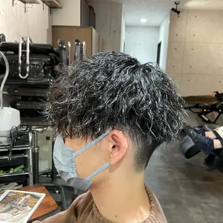 ショート パーマ メンズ Wataru 髪質改善カラー💎のヘアスタイル