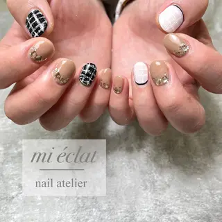 ネイル mi éclat ミ　エクラのネイルデザイン
