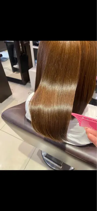 セミロング 【髪質改善💎韓国風 レイヤー🌷】山川のヘアスタイル