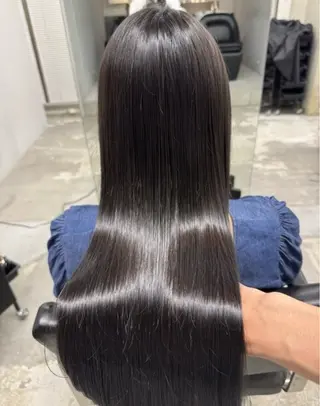 ロング カラー パーマ モデル様募集 まなみのヘアスタイル