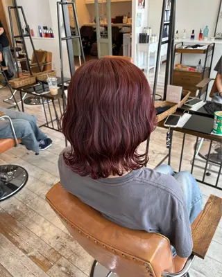 ミディアム カラー set up / chinamiのヘアスタイル