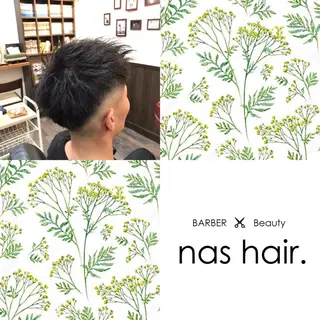 ショート メンズ nas hair.所属・奈須 康介のヘアスタイル