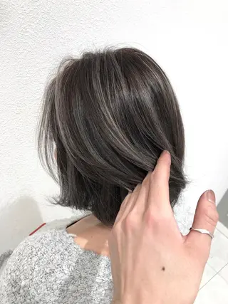 ショート カラー 海外風レイヤーカット 👑店長　平松　由のヘアスタイル