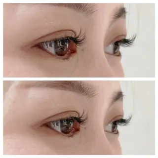 マツエク・マツパ alice天王寺所属・arisa .のマツエク・マツパデザイン