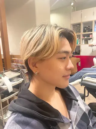 メンズ 北赤羽/ボブ/レイヤ ー/メンズ/マツオカのヘアスタイル