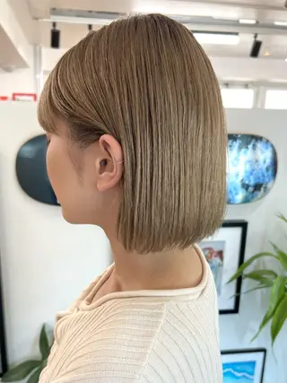 ミディアム カラー 🌈新田 みどり🌈のヘアスタイル