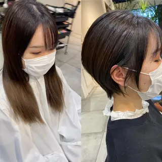 ショート 川越 輝梨奈のヘアスタイル